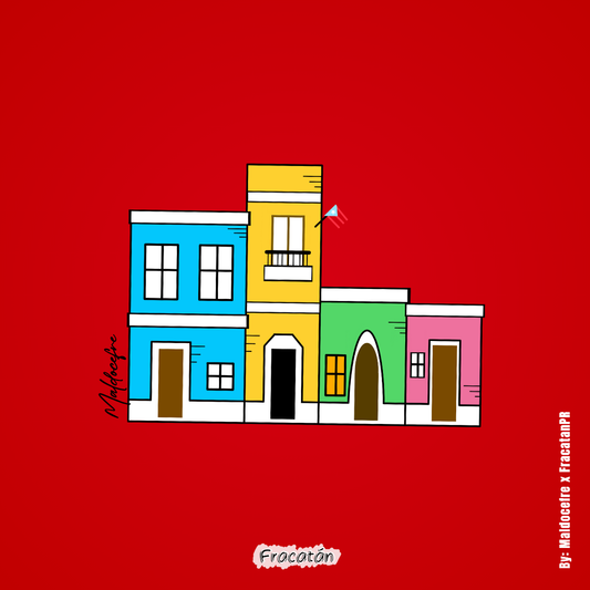 Sticker Casitas Viejo San Juan